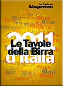 Siamo stati inseriti nella guida de L'espresso: Le Tavole della Birra d'Italia 2011!